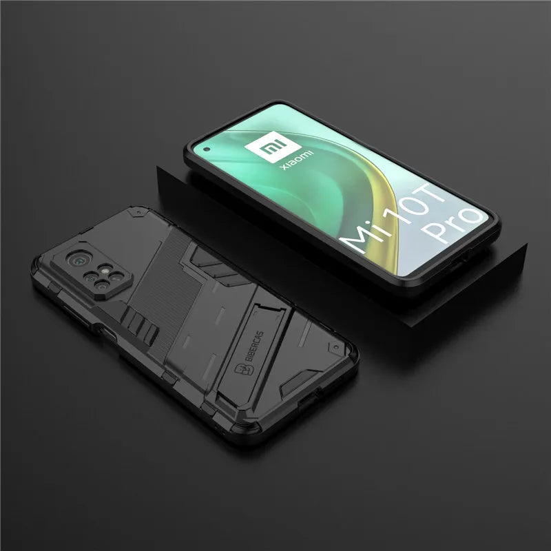 For Xiaomi Mi 10T 10 T Pro 5G Case Shockproof Rugged Armor Kickstand Cover For Mi 10T Pro Mi10T Pro Mi 10 Lite Full Phone Coque