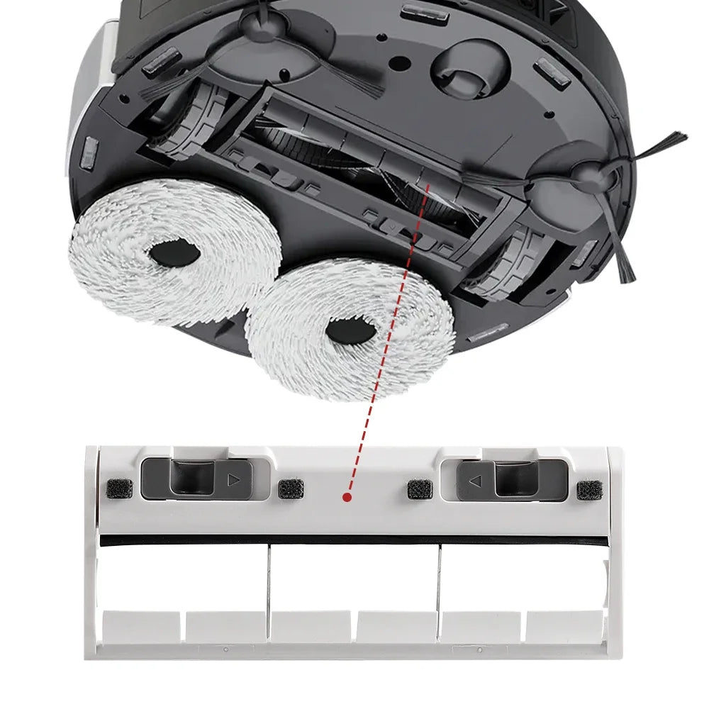 For T10 X1 Main Brush Cover For Ecovacs DEEBOT T10 OMNI/TURBO/MAX,X1 OMNI/TURBO/MAX/ X1S PRO,T20/PRO/MAX/PRO PLUS Vaccum Cleaner