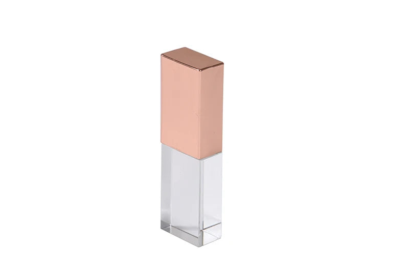 JASTER Creative Pen Drive Crystal 128GB Gold 64GB Rose USB Flash Drive 32GB Wedding Photography Exquisite Transparent Gift Box