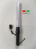 54CM White Tube LED Red Shift Green Traffic Signal Warning Light Road Traffic Rod Conductor's Stick