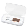 JASTER Creative Pen Drive Crystal 128GB Gold 64GB Rose USB Flash Drive 32GB Wedding Photography Exquisite Transparent Gift Box