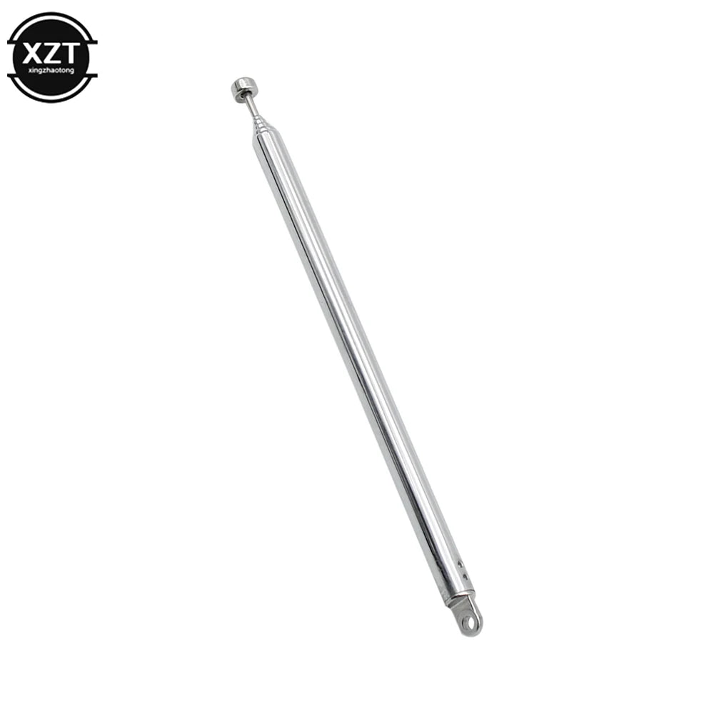 7 Section Replacement Telescopic Aerial Antenna TV Radio DAB AM/FM Universal Telescopic Aerial Antenna length 740mm