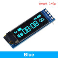 GREATZT 0.91 Inch OLED Module 0.91" White Blue 128X32 LCD LED Display 0.91" IIC Communicate for Arduino