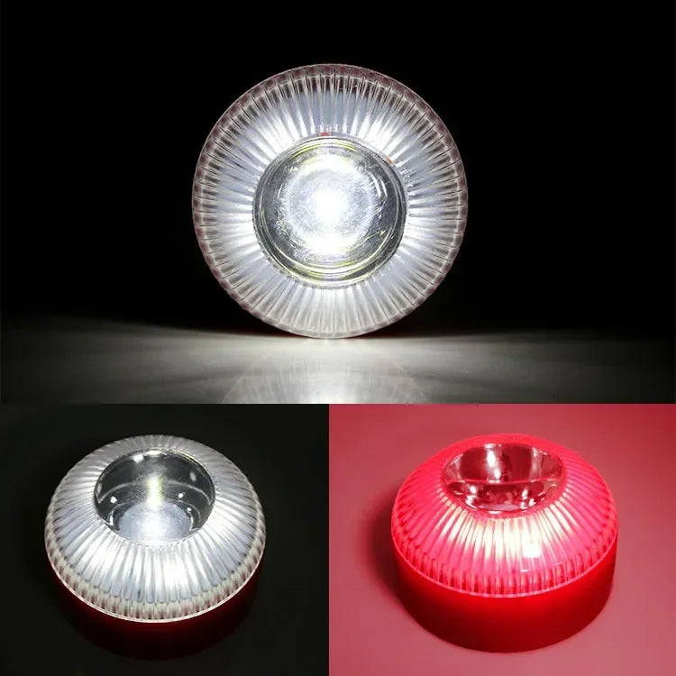 LED Car Emergency Light V16 Flashlight Magnetic Induction Strobe Road Accident Lamp Beacon Safety Accessory