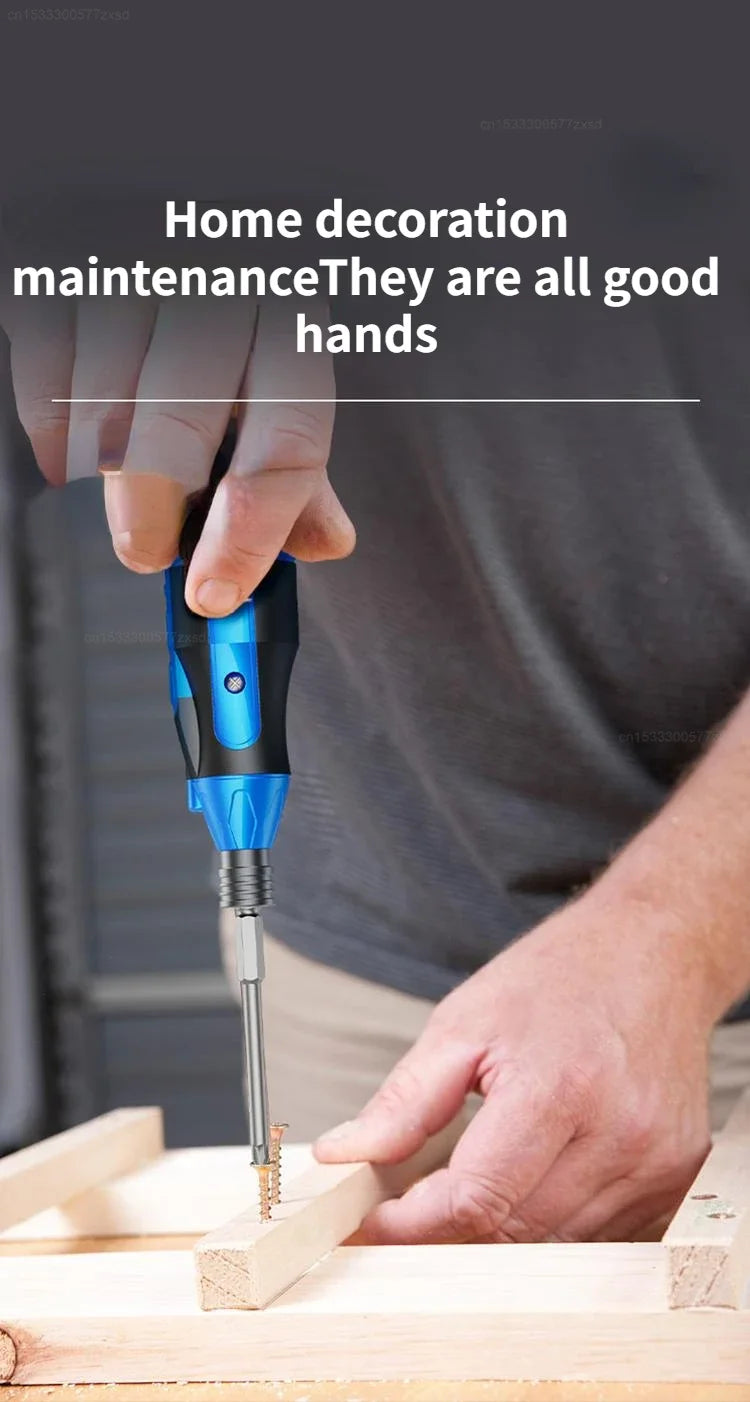 Electric Screwdriver Rechargeable Small Household Fully Automatic Electric Screwdriver Automatic Electric Screw Driver