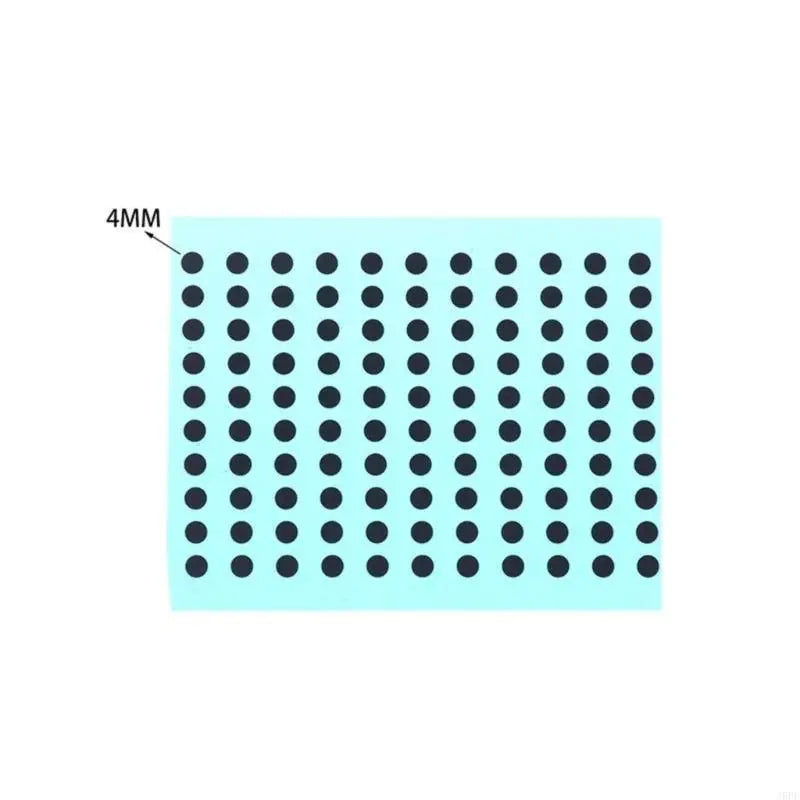 J6PE 3mm/4mm Conductive Adhesive Dots Remote and Controller Button Repair Tape