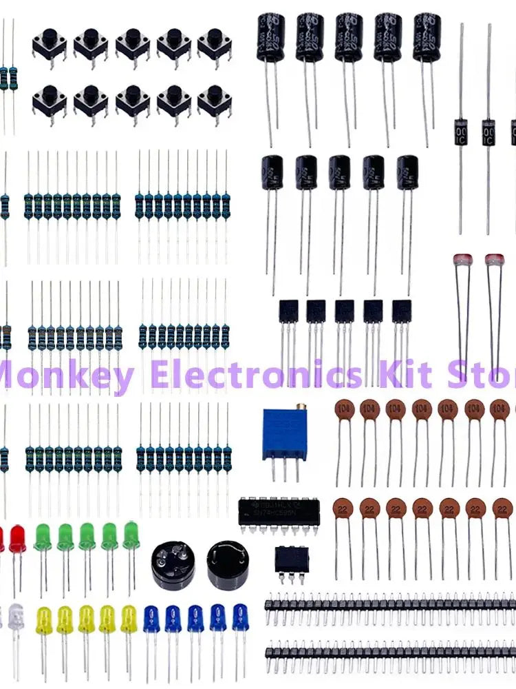 1 Set  Packages Suitable for UNO 830 hole component package 830 hole accessories Raspberry Pi 140 entry accessories package