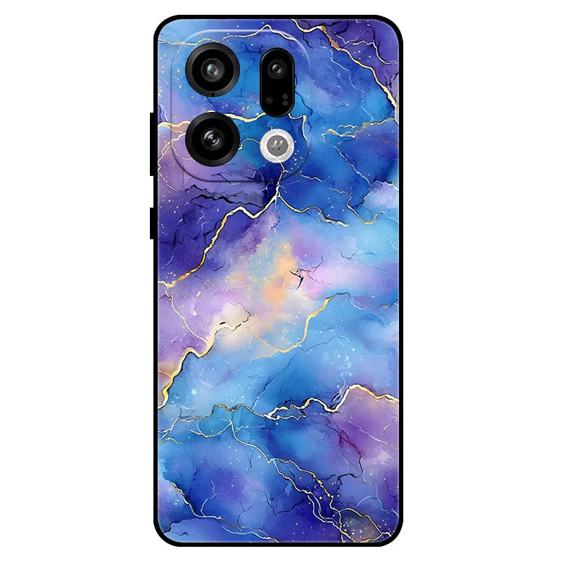 For Oppo Find X9 Find X9 Pro Case Marble Soft Matte Silicone Back Cover For Oppo Find X9 Pro Full Phone Shell FindX9 X9PRO