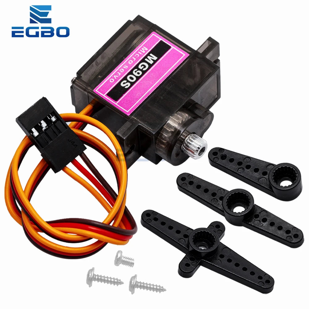 1~5PCS EGBO MG90S Digital 9g Servo For Rc Helicopter plane boat car MG90 9G IN STOCK