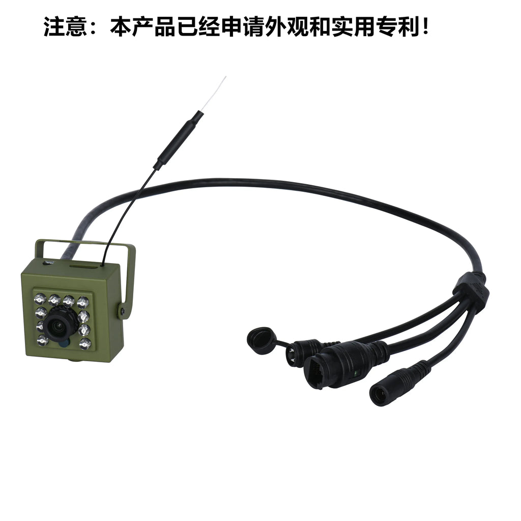Green Wifi Bird Box Camera Audio 1920P 1080P IR CUT Night Vision RTSP FTP Mini IP IPC Pet Nest Bird Watching 2.8mm lens Camhi