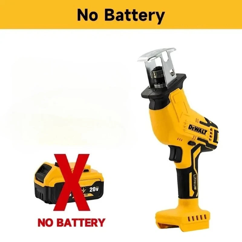 Dewalt For 18V--20V Brushless Reciprocating Saw 2800RPM Electric Saw Multifunctional Metal Wood Pipe Cutting Saw Power Tool