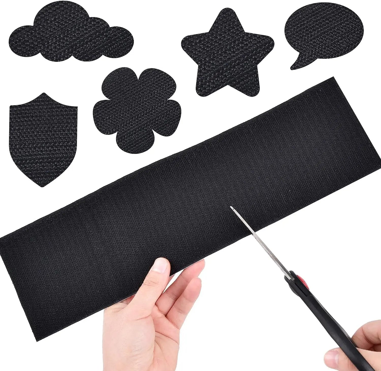 25Meter Strong Self-adhesive Hook and Loop Fastener Tape Magic Nylon Sticker Strap Adhesive with Glue for DIY Craft20/25/30/50MM