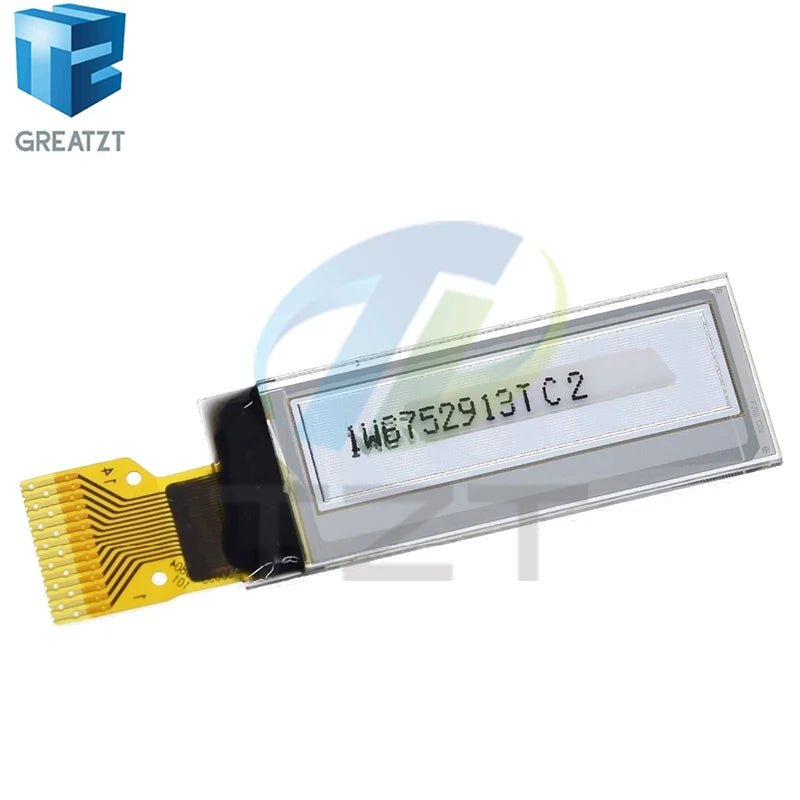 GREATZT 0.91 Inch OLED Module 0.91" White Blue 128X32 LCD LED Display 0.91" IIC Communicate for Arduino