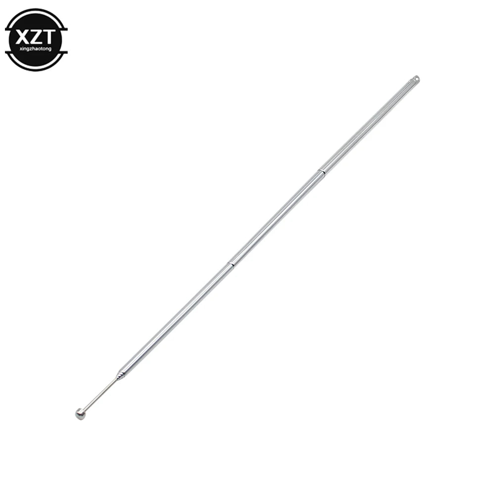 7 Section Replacement Telescopic Aerial Antenna TV Radio DAB AM/FM Universal Telescopic Aerial Antenna length 740mm