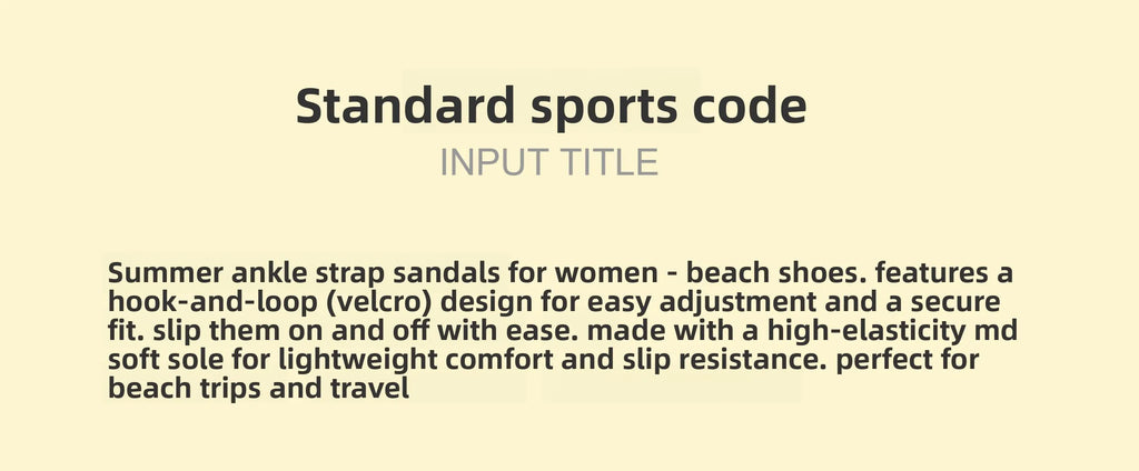 Summer Women's Sandals Shock Absorption Anti-slip Lightweight Comfortable Beach Travel Sandals Beach Shoes Women Casual Style