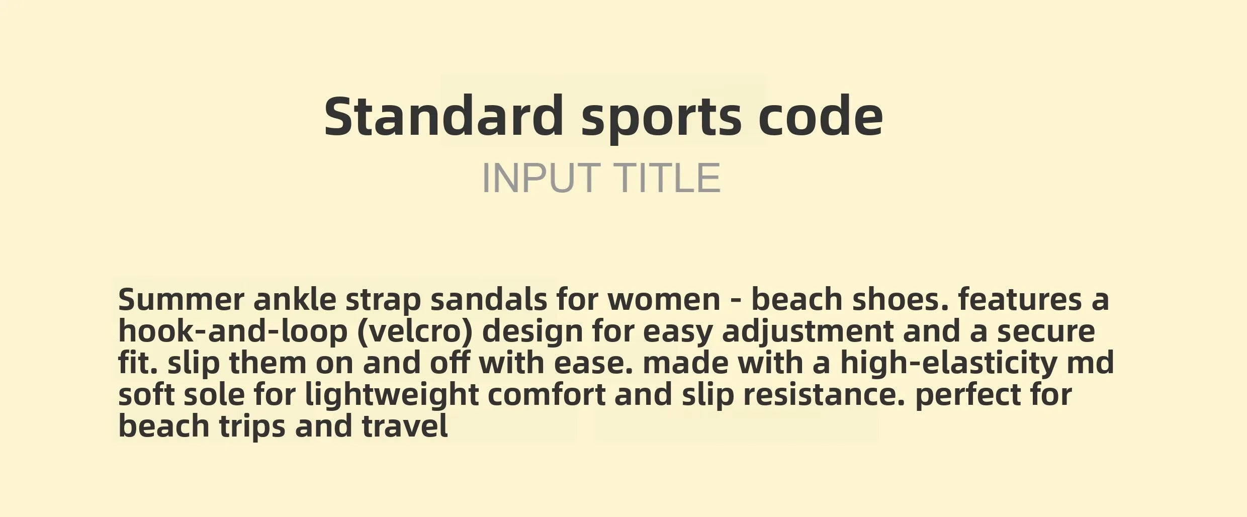 Summer Women's Sandals Shock Absorption Anti-slip Lightweight Comfortable Beach Travel Sandals Beach Shoes Women Casual Style