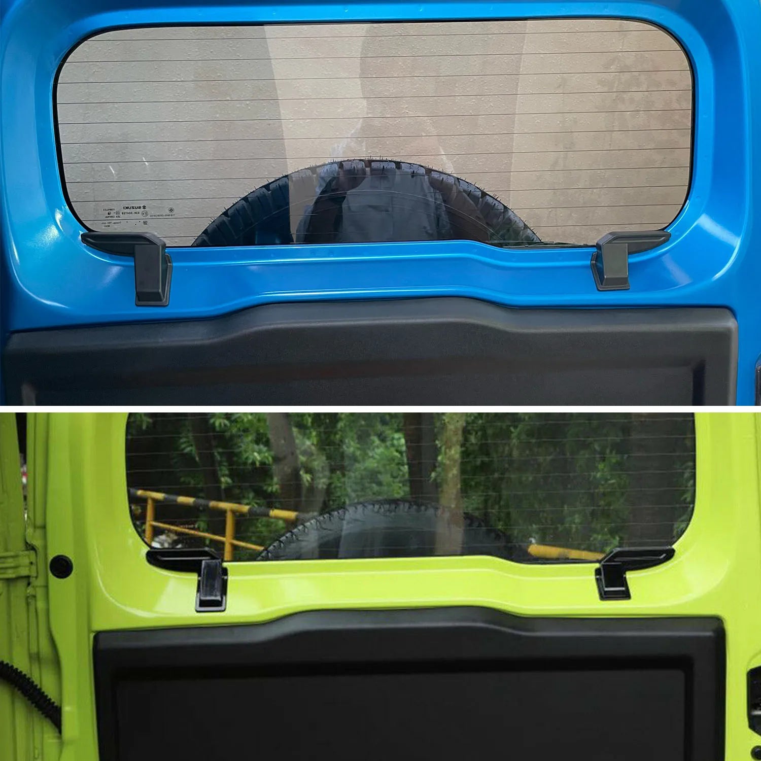 2x Rear Windshield Heating Wire Protector Demister Cover Trim For Suzuki Jimny Sierra JB64 JB74 2007-2022 Car Interior Accessory