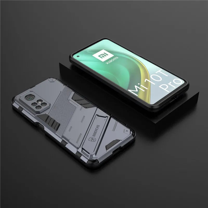 For Xiaomi Mi 10T 10 T Pro 5G Case Shockproof Rugged Armor Kickstand Cover For Mi 10T Pro Mi10T Pro Mi 10 Lite Full Phone Coque