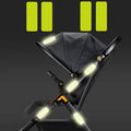 10pcs Waterproof Night Anti-collision Reflective Patch Multifunction Stroller Accessories Baby Stroller Safety Warning Sticker
