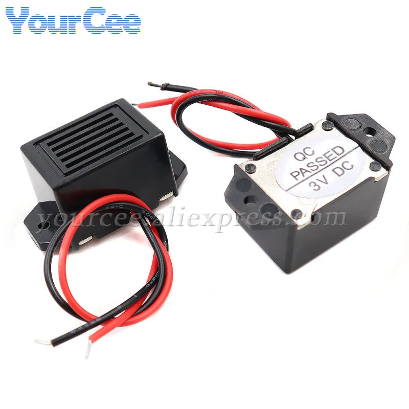 2pcs/1pc 2315 Mechanical Active Buzzer 23*15 DC12V 9V 6V 3V  Mechanical Vibration Buzzers Sound Alarm Speaker
