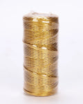 1.5mm 100M Gold Silver Macrame Cord Rope String for Sewing DIY Rope 100M Macrame Rope String for Sewing and Crafts Thread Twine