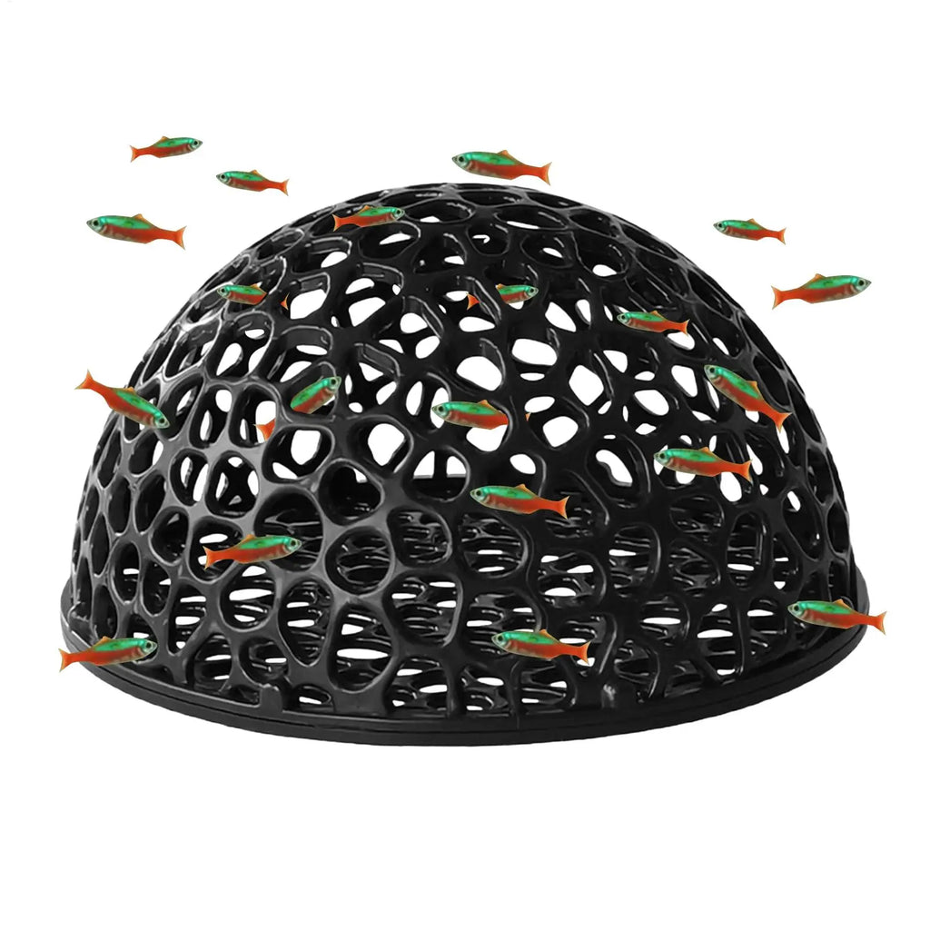 Aquarium shrimp house Cave Mini Porous Betta House Fish Hiding Spots Shrimp Shelter Shrimp breeding nest for Aquatic Decor