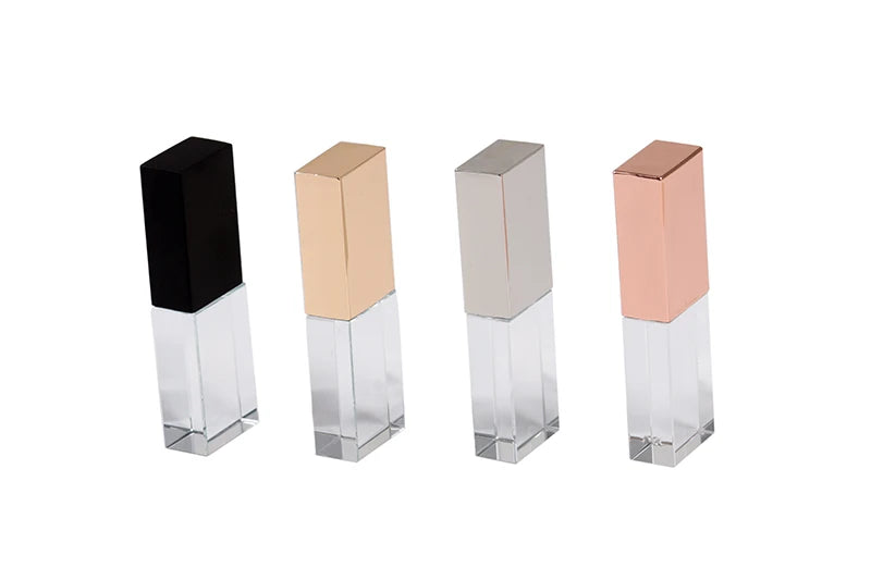JASTER Creative Pen Drive Crystal 128GB Gold 64GB Rose USB Flash Drive 32GB Wedding Photography Exquisite Transparent Gift Box