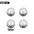 4Pcs 56mm Car Wheel Center Caps Hubcap Cover Stickers For Renault Megane 3 2 4 Clio4 5 Captur Trafic Scenic2 Austral Kangoo QM6