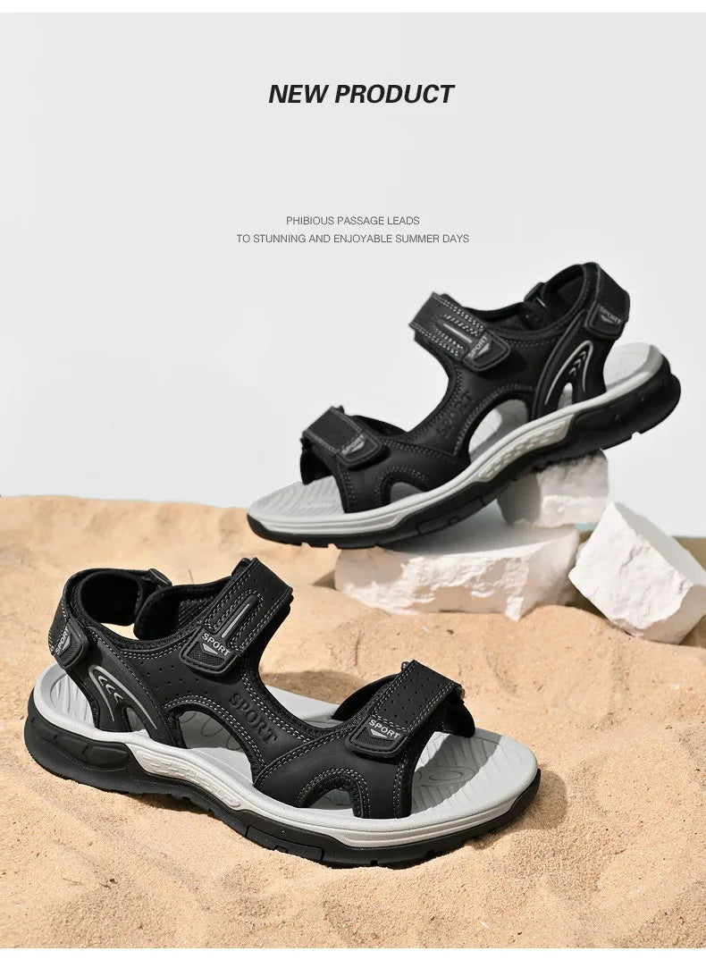 Summer Men‘s Sandals Casual Comfortable Sandals 2025 New Designer Sneakers Lightweight Outdoor Wear Beach Sandals Men's Shoes