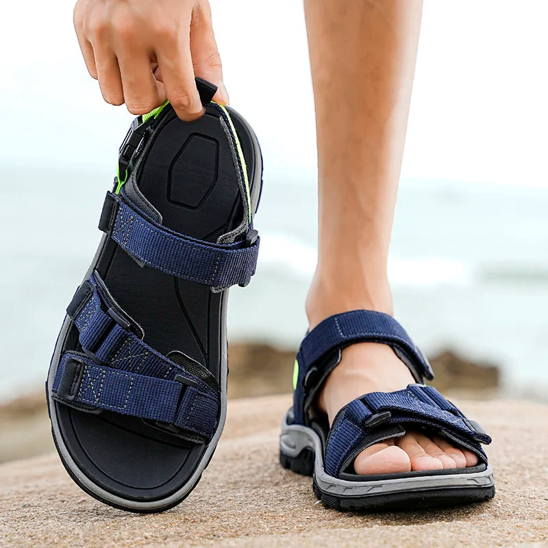 Summer Men Sandals Fashion Leisure Beach Holiday Sandals for Mens Lightweight Shoes New Outdoor Comfortable Casual Sandals