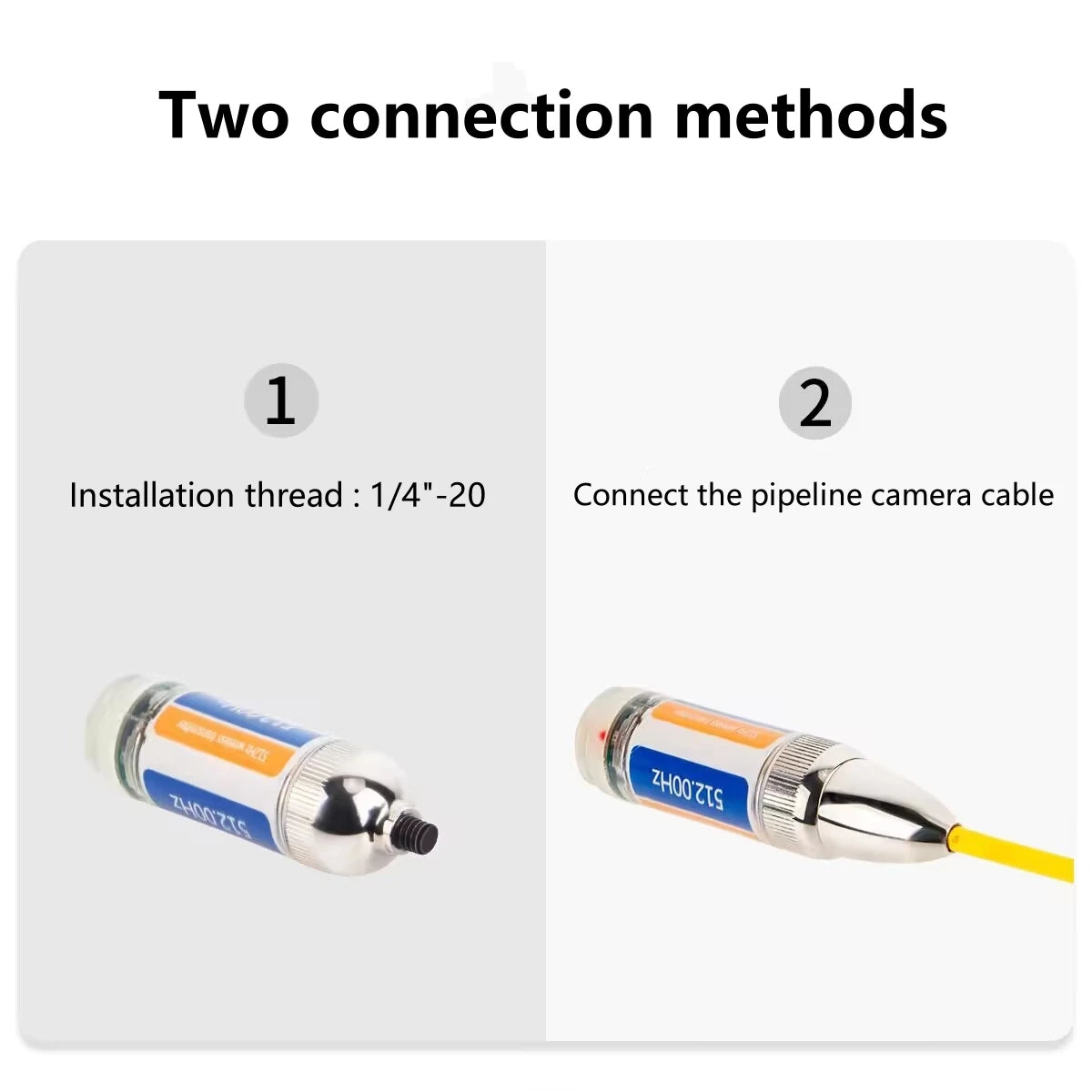 SYANSPAN Wireless 512hz Transmitter (512Hertz Sonde) for Drain Sewer Pipeline Pipe Inspection Camera Location