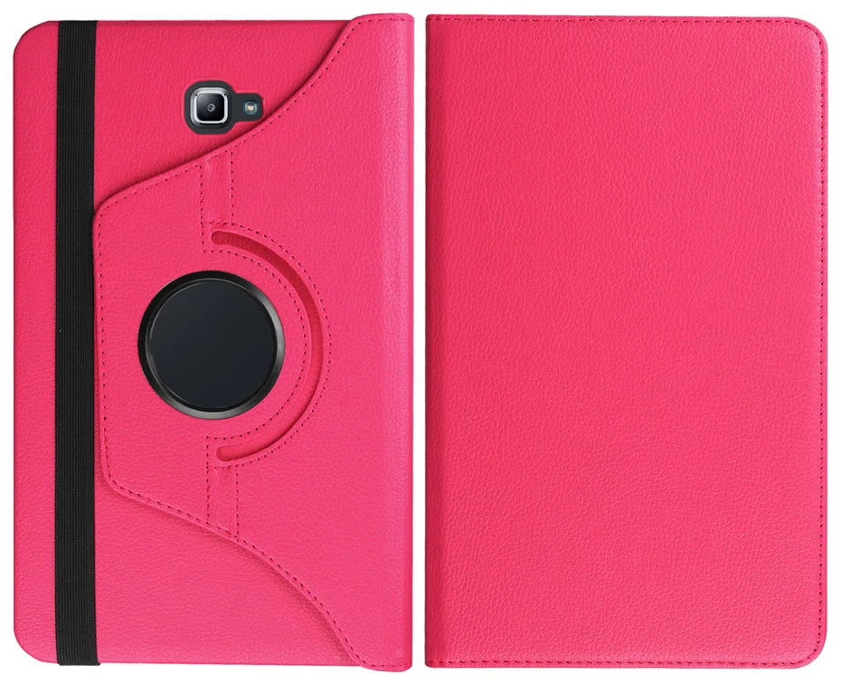 360 Rotating Stand Tablet Cover for Samsung Galaxy Tab A6 A 10.1 T580 T510 A8 10.5 X200 T590 E T560 S6 Lite P610 A7 T500 Case