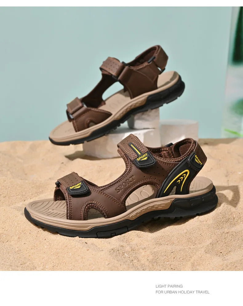 Summer Men‘s Sandals Casual Comfortable Sandals 2025 New Designer Sneakers Lightweight Outdoor Wear Beach Sandals Men's Shoes