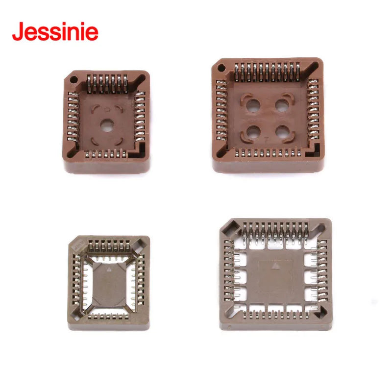 5Pcs/lot PLCC32 PLCC44 IC Socket SMD DIP PLCC Socket Adapter 32Pin 44Pin Connector