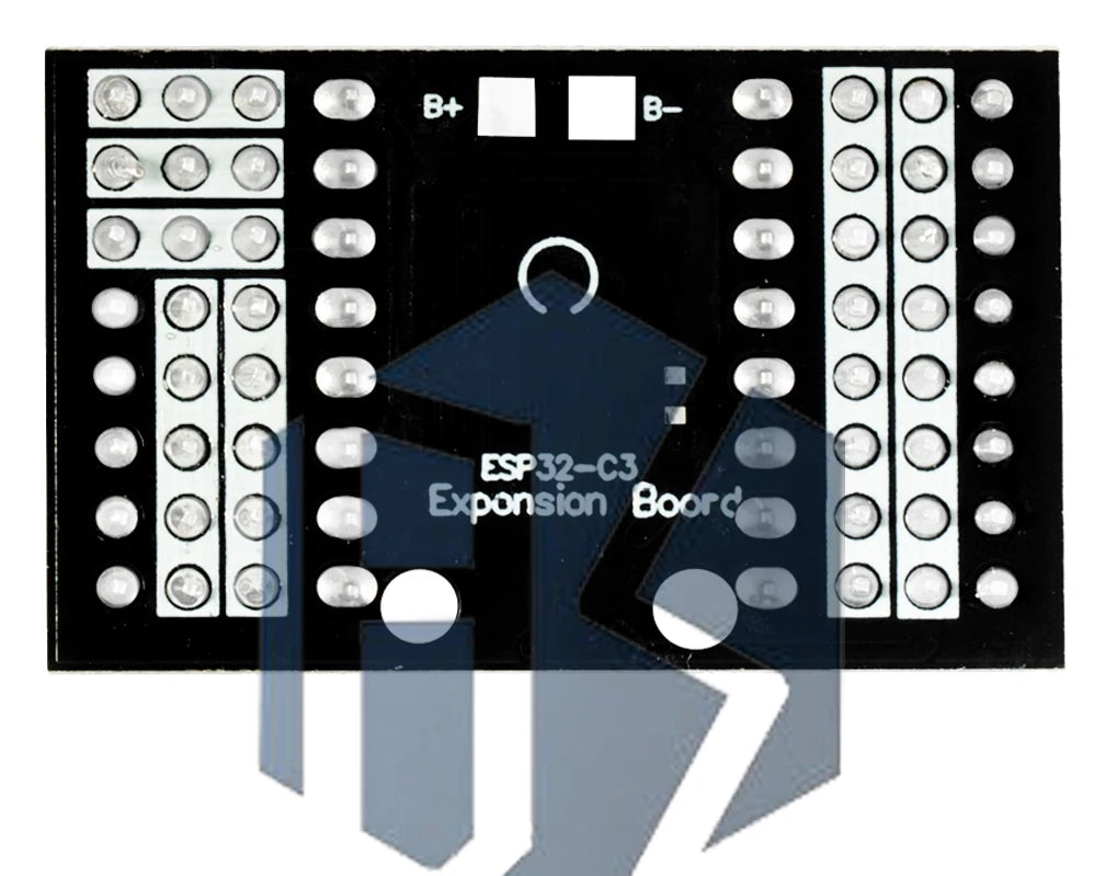 ESP32-C3 SuperMini IO Breakout Expansion Board with Sensor Control & Lithium Support for Arduino