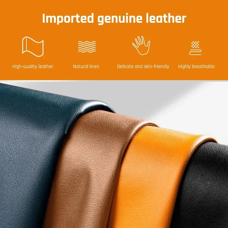 Luxury For Magsafe Leather Case For Apple iPhone 16 Pro Max Plus Magnetic Animation Wireless Charge Shockproof Cover Accessories