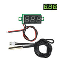 0.28" LED Digital Thermometer – DC 4-28V, Waterproof NTC Probe, ±0.1°C Accuracy, 1m Metal Sensor for Car, Fridge, Fish Tank
