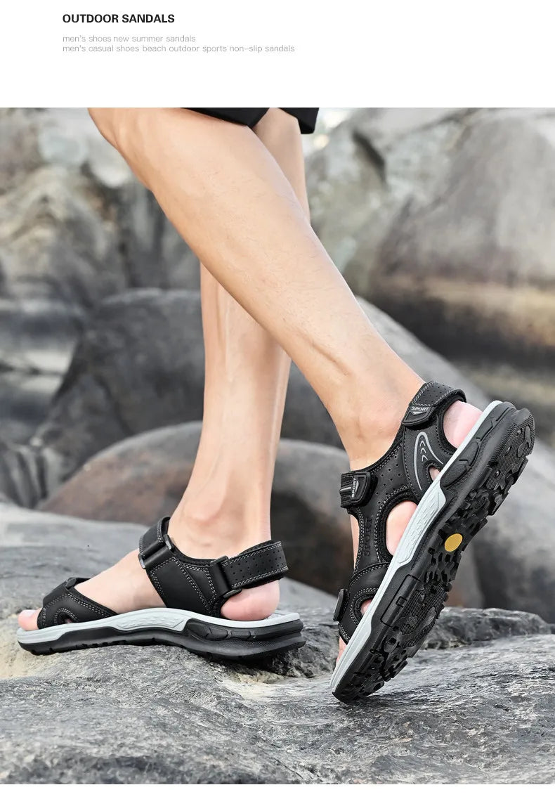 Summer Men‘s Sandals Casual Comfortable Sandals 2025 New Designer Sneakers Lightweight Outdoor Wear Beach Sandals Men's Shoes