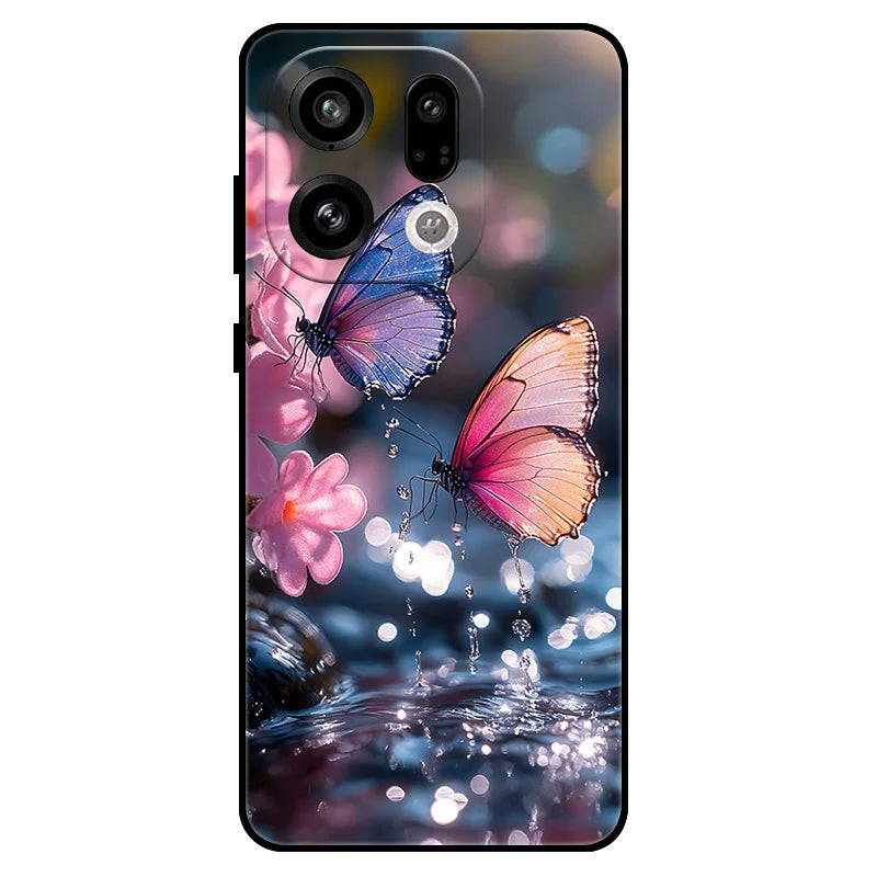 For Oppo Find X9 Find X9 Pro Case Marble Soft Matte Silicone Back Cover For Oppo Find X9 Pro Full Phone Shell FindX9 X9PRO