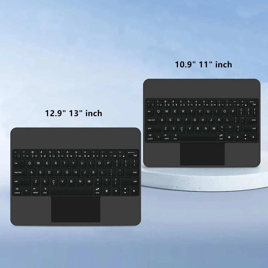 Magic Keyboard for iPad Air 6 7 8 11 13 Inch Case 2026 2025 iPad Pro 11" 13" Funda iPad A16 11th 10th Generation Pro 12.9 Cover