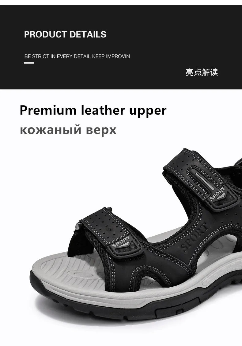 Summer Men‘s Sandals Casual Comfortable Sandals 2025 New Designer Sneakers Lightweight Outdoor Wear Beach Sandals Men's Shoes