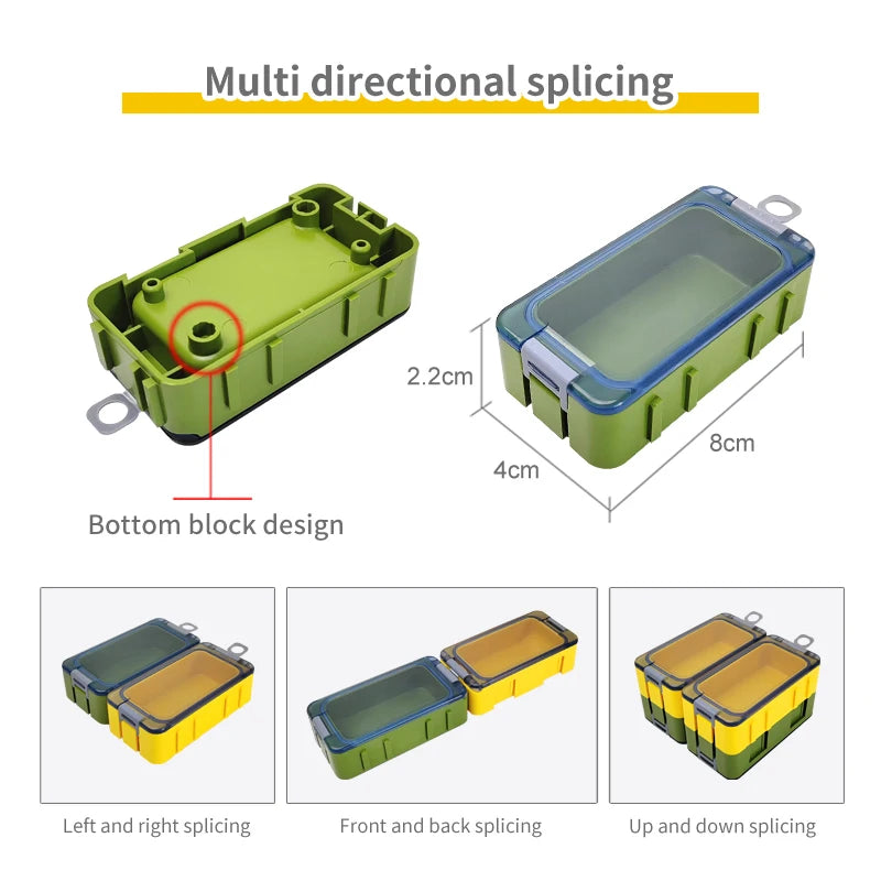 New 8# 10# Squid Jig Lure Swivels Fishing Bearing Rolling Swivel Solid Ring Fishing Connector With Interlock Snap Accessories
