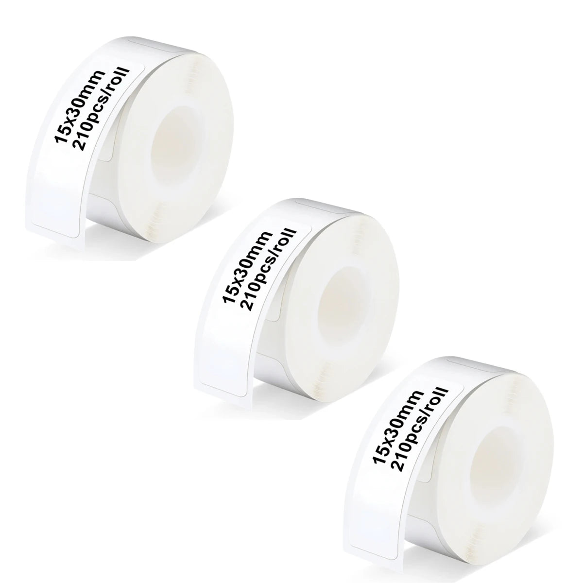 White Label Paper Mini Printer Sticker Waterproof Applicable With D30 D35 P11 Label Printer For Barcode Address Home Business