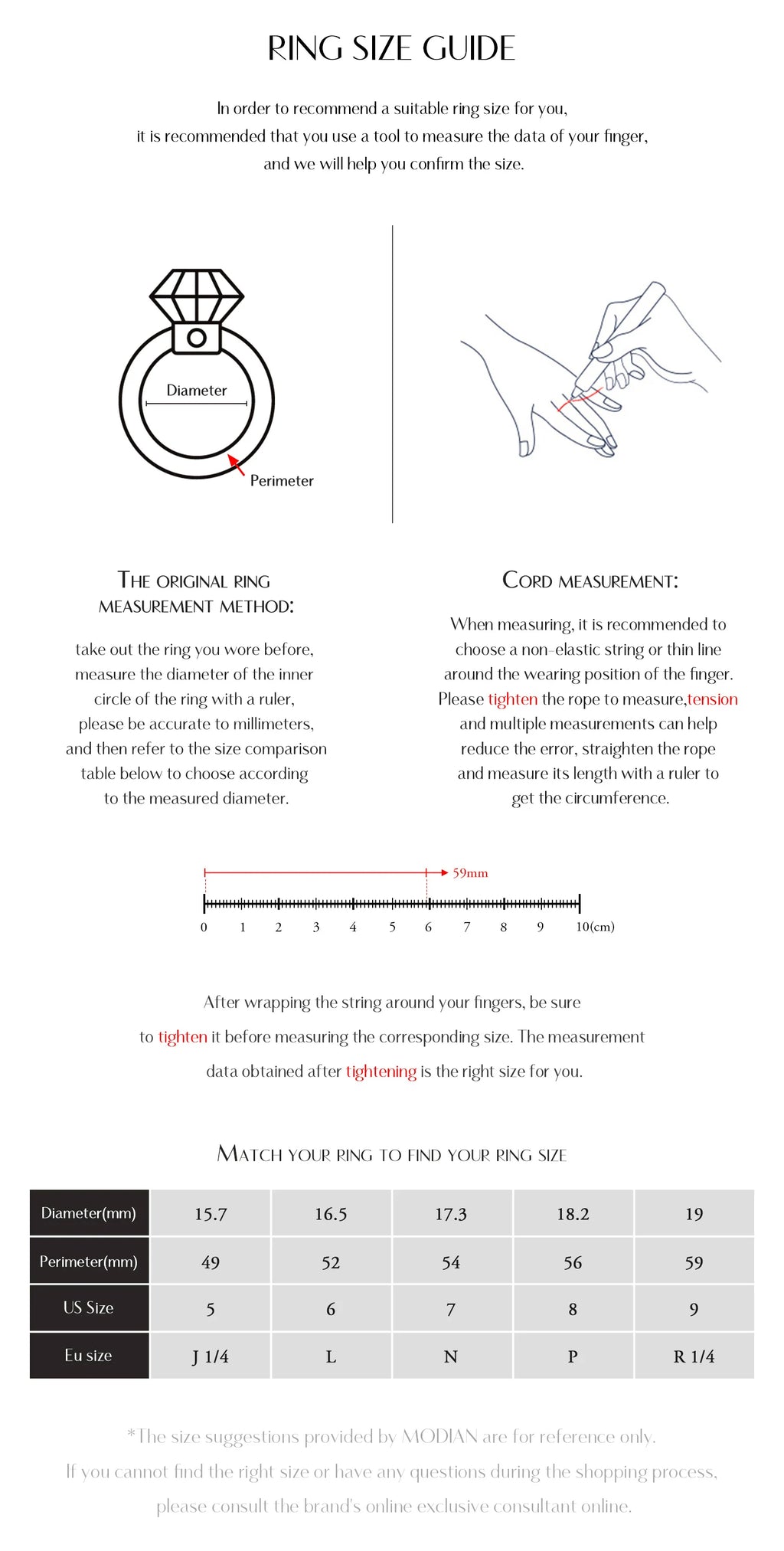 MODIAN 925 Sterling Silver Elegant Red Cubic Zirconia Ring For Women Summer Basic Rings Party Vacation Fine Jewelry