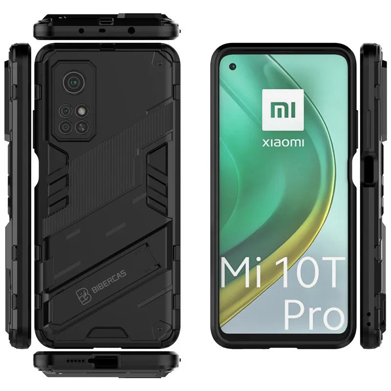 For Xiaomi Mi 10T 10 T Pro 5G Case Shockproof Rugged Armor Kickstand Cover For Mi 10T Pro Mi10T Pro Mi 10 Lite Full Phone Coque