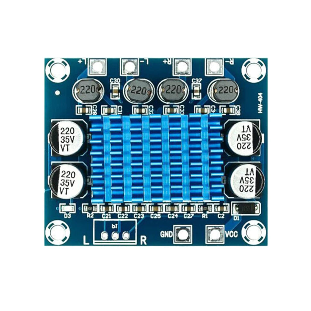XH-A232 30w+30w Audio Dual Channel Amplifier Board Class D Bass MP3 Power Module MP3 Power Part Accessory
