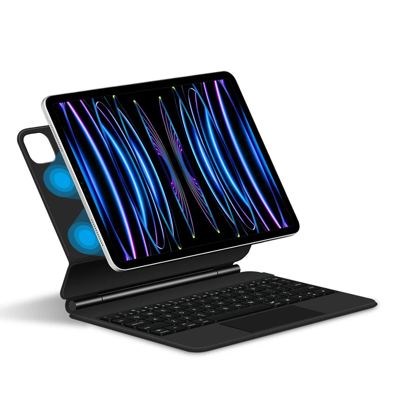 Magic Keyboard for iPad Air 6 7 8 11 13 Inch Case 2026 2025 iPad Pro 11" 13" Funda iPad A16 11th 10th Generation Pro 12.9 Cover