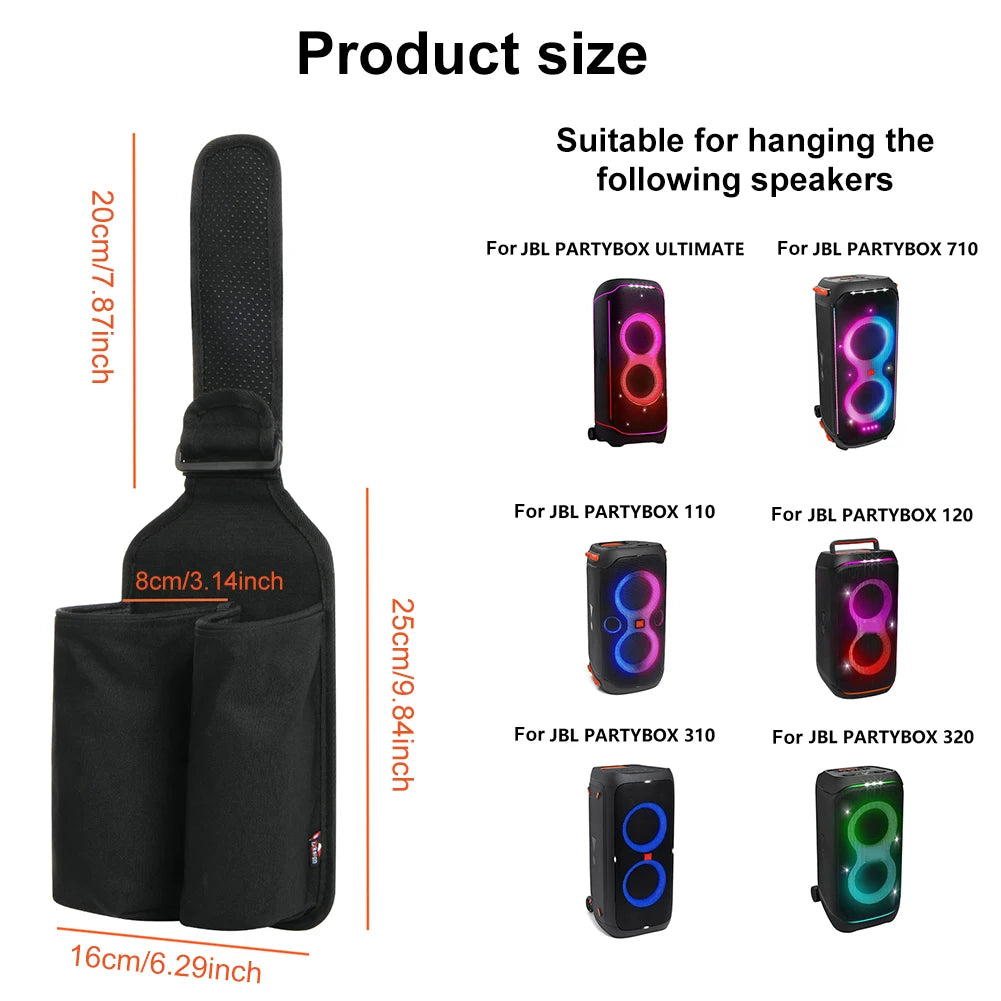 Microphone Holder Mic Hanger Storage Holder Microphone Carrying Case for JBL PartyBox Wireless Microphone Accessories