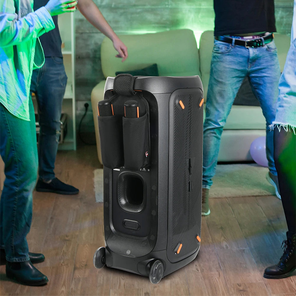 Microphone Holder Mic Hanger Storage Holder Microphone Carrying Case for JBL PartyBox Wireless Microphone Accessories