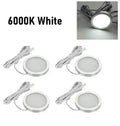 4PCS LED 12v Camping Car Ceiling Lamp RV Reading Lamp Boat Camper Trailer RV Interior  Lamp Car Interior Lights For Car Home
